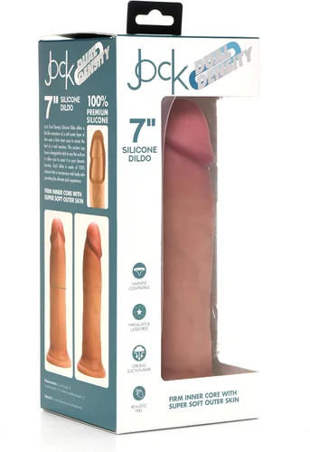 Miniatura 12 de CURVE TOYS Consolador Jock de doble densidad de 6 pulgadas para hombres, mujeres y parejas. Consolador de silicona de alta calidad ultra realista