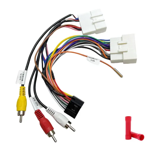 Miniatura 13 de Adaptador de cableado de radio del mercado de repuestos compatible con Nissan 2007-2013/Subaru 2008-2013, arnés de estéreo de coche Android de 16