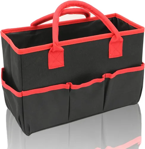 Miniatura 8 de Cupohus - Bolsa de almacenamiento para organizador de arte y manualidades con bolsillos y asas, organizador portátil de tela Oxford para maestros