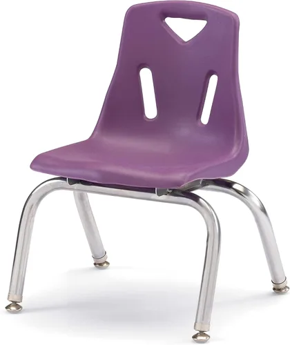 Miniatura 40 de Berries silla apilable con patas cromadas