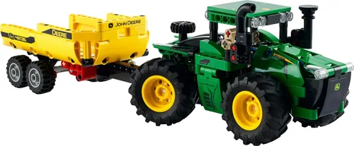 Miniatura 5 de LEGO Technic John Deere 9620R 4WD Tractor Toy 42136 Juguete de construcción – Modelo coleccionable con remolque, con detalles realistas, juguete