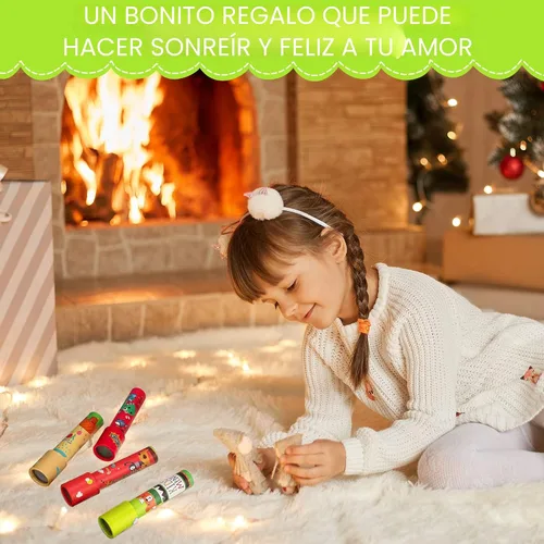 Miniatura 3 de 60 piezas de caleidoscopio clásico educativo caleidoscopio juguete regalo de retorno juguetes educativos vintage, rellenos de bolsas de fiesta
