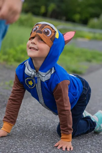 Miniatura 5 de Paw Patrol Rubble Chase Skye Fleece Zip Up Pullover Hoodie Toddler to Little Kid
