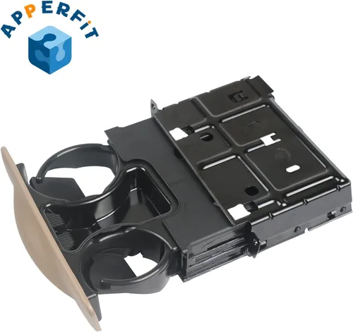 Miniatura 5 de Soporte para tazas en salpicadero con cenicero marrón APPERFIT compatible con Ford F250 F350 F450 F550 Super Duty Truck 1999-2004, Excursion