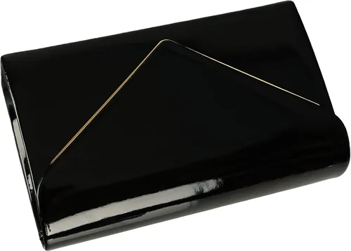Miniatura 6 de MOJISOLO Bolsos de mano de noche para mujer, para cóctel, graduación, boda, fiesta, charol, elegante bolso plegable