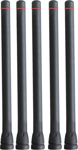 Amasu 5 unidades FA-SC55V 136-174 MHz VHF antena 6.5 pulgadas compatible con IC-F3 F11 F14 F15 F16 F33 F34 F70 IC-F34 IC-F70 IC-F3020 IC-F3021