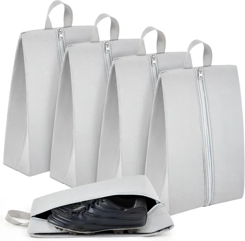 Miniatura 8 de Leinuosen Bolsa de tacos a prueba de olores para deportes, resistente al olor y al agua, bolsa de zapatos de fútbol, fútbol, béisbol, golf, con tela