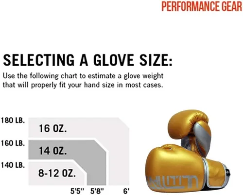 Miniatura 4 de PFG Guantes de boxeo Ultimate Training - MMA Muay Thai Training & Bag Work