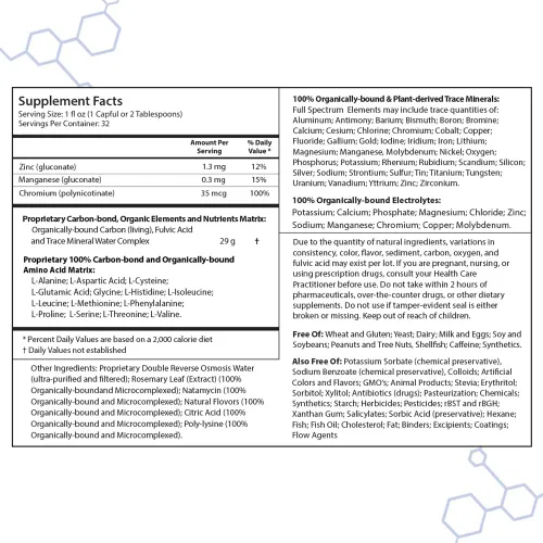 Miniatura 4 de Drucker Labs - Suplemento de minerales líquidos orgánicos intraMIN para hombres, mujeres, niños, apoyo inmunológico y muscular, sin OMG, sin gluten