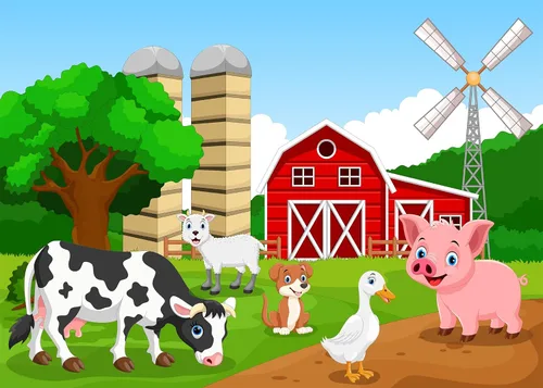 Miniatura 7 de Telón de fondo de tela de 5 x 3 pies con temática de granja para niños, vaquero, vaquera, niño, fotografía al aire libre, sesión de fotos, fiesta