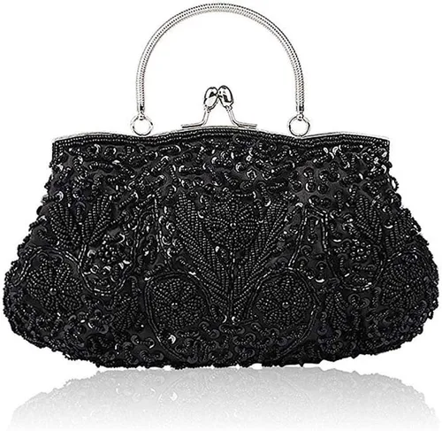Miniatura 12 de Gets Noble - Bolso de noche con lentejuelas y cuentas para mujer