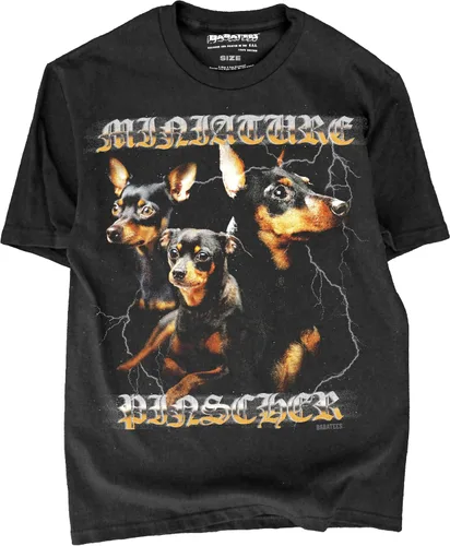 Miniatura 15 de Camiseta de Heavy Metal de los 80s con Animal en Negro - 100% Algodón - para Hombre y Mujer