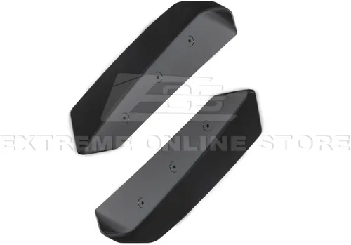 Miniatura 7 de Repuesto para modelos Chevrolet Corvette C8 2020 Par de mimbres adicionales de alerón de tapa trasera de maletero estilo Z51