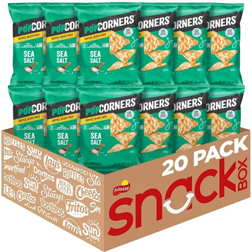 Miniatura 7 de PopCorners Snacks sin gluten, paquete variado de 3 sabores, bolsas de 1 onza (paquete de 20)