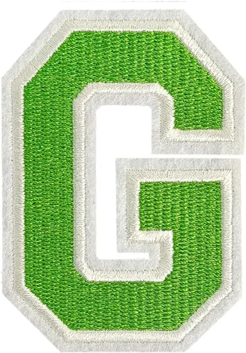 Miniatura 113 de 3 parches de letras termo-adhesivas de 3.14 pulgadas, parche de letras bordadas completo, letras del alfabeto de hierro A-Z, parches para coser