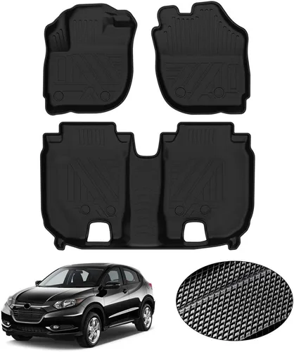 Miniatura 33 de KUST Alfombrillas de suelo personalizadas para Nissan Titan 2017-2024/Nissan Titan XD Crew Cab 2016-2024