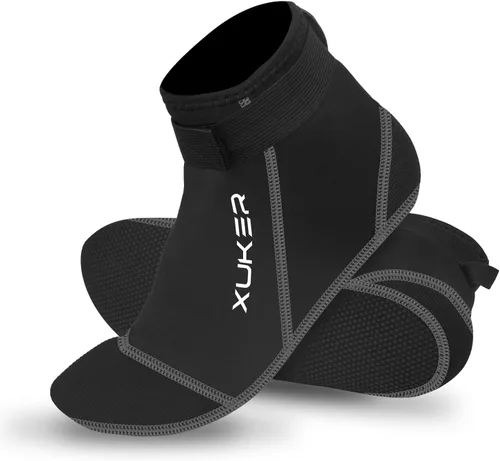 Miniatura 9 de XUKER Calcetines de neopreno, 0.118 in Playa Voleibol Arena Fútbol Agua Traje Calcetines para Buceo Snorkeling Kayak Remo