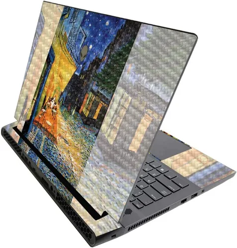 Miniatura 444 de MightySkins - Skin brillante con purpurina para Alienware M17 R3 (2020) y M17 R4 (2021) - Diversión de los años 90 Acabado duradero con purpurina