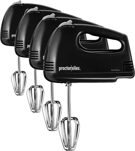 Miniatura 10 de Batidora de mano 62507 de Proctor Silex con 5 velocidades, color negro, Negro