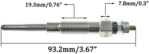 Miniatura 2 de Juego de 4 bujías incandescentes ZACHAGER para motor Toyota Dyan Hiace Hilux 3L 5L 2L-TE LY102 LY132 LY220, piezas de repuesto de bujías