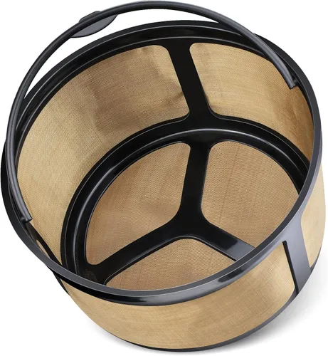 Filtro de café reutilizable de malla dorada de 8 a 12 tazas para Keurig K-Duo Essentials y K Duo Brewers, reemplaza tus filtros de café de papel,