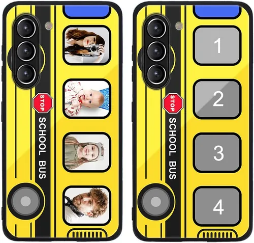 Miniatura 28 de Funda de teléfono personalizada para Samsung Galaxy S22+ / S22 Plus 5G, funda de TPU suave de vidrio templado antiarañazos personalizada con foto