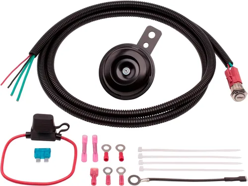 Miniatura 11 de Kit de bocina FARBIN para ATV con interruptor basculante, luz LED y arnés, compatible con ATV, UTV, RZR, lado a lado, Dune Buggy, Sportsman, Sand