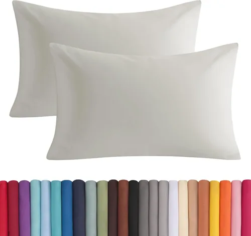 Miniatura 20 de BEDSUM Funda de almohada de microfibra para el cuerpo, suave, resistente a las arrugas y de fácil cuidado con cierre de sobre para adultos y mujeres