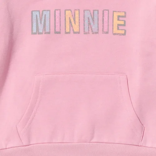 Miniatura 4 de Disney Minnie Mouse - Conjunto de sudadera con capucha y pantalones de forro polar para niños pequeños