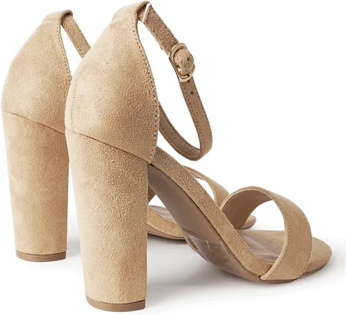 Miniatura 4 de J. Adams Shirley Tacones para Mujer - Sandalias de tacón alto con correa al tobillo