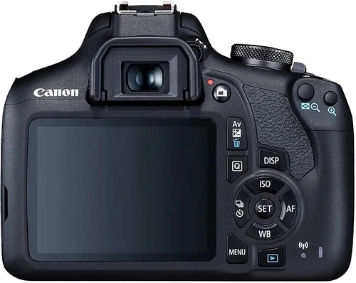 Miniatura 3 de Canon EOS 2000D Rebel T7 Kit con lente EF-S 0.709-2.165 in f/3.5-5.6 III + lente Canon 75-300 + paquete de accesorios + paño de ofertas TopKnotch