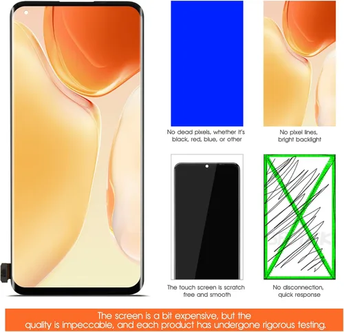 Miniatura 6 de Pantalla para Oneplus 10 Pro Reemplazo de pantalla para 1+10 Pro LCD Pantalla NE2210, NE2211, NE2213, NE2215, NE2217 Pantalla táctil Digitalizador