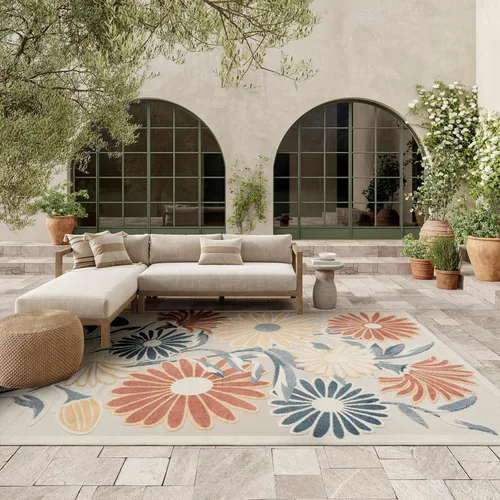 Miniatura 62 de Nourison Home Aloha - Alfombra beige de 2 pies 3 pulgadas x 12 pies, fácil de limpiar, no se desprende, para dormitorio, sala de estar, comedor