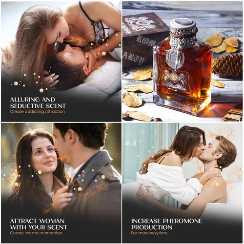 Miniatura 6 de Jadoure Alpha Men - Perfume de feromona LeNuova Men Feromone, perfume de feromonas J. LeNuova Men Feromone Perfume, perfume para hombres, feromonas