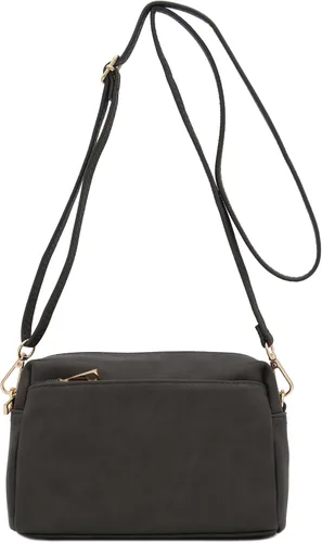 Miniatura 108 de FashionPuzzle Triple Zip Small Crossbody Bag
