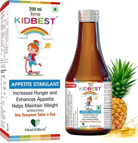 Miniatura 11 de Jarabe Multivitamínico Kidbest para Niños de 3-13 Años – Fórmula Líquida con 20 Nutrientes para el Apetito, Inmunidad y Crecimiento – Vitaminas