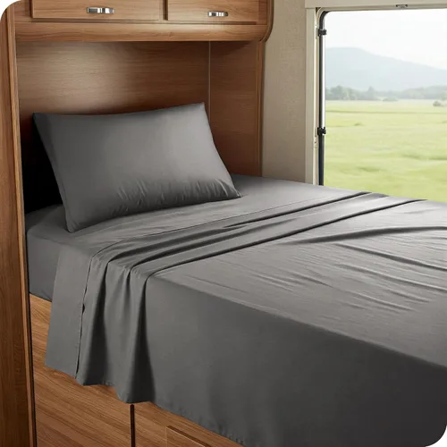 Miniatura 56 de Bare Home Juego de Sábanas Twin - Sábanas de Cama de Microfibra Ultra-Suave 1800 - Doble Cepillado - Bolsillos Profundos - Ajuste Fácil - Extra