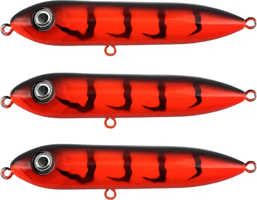 Miniatura 10 de Catfish Rattling Line Float Lure for Catfishing, Demon Dragon Style Peg for Santee Rig Fishing, 4 inch (3-Pack)