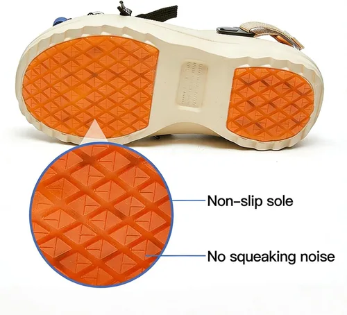 Miniatura 2 de Slip Resistant Work Clogs for Men Women, Lightweight EVA Nursing Shoes Waterproof Kitchen Chef Work Shoes for Hospital Food Service