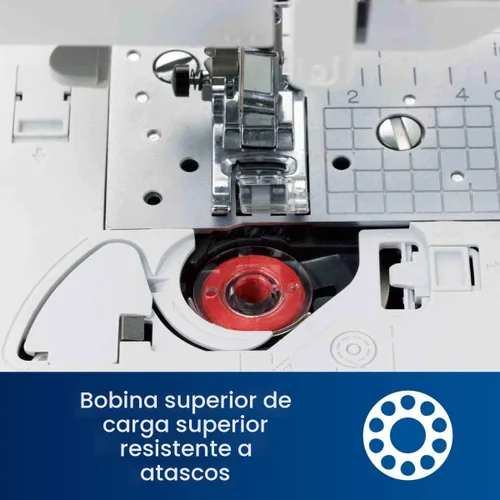 Miniatura 7 de Brother Máquina de coser ST150HDH, fuerte y resistente, 50 puntadas incorporadas, pantalla LCD, 9 prensatelas incluidos