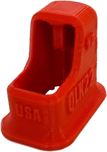 Miniatura 3 de Cargador de velocidad de cargador impreso en 3D diseñado para adaptarse a Keltec P-17 22LR, Quickie Loader Rojo