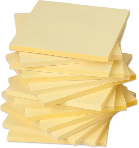 Miniatura 8 de Notas adhesivas – Pequeñas notas adhesivas de 3 x 3 pulgadas, suministros de decoración de oficina, mini bloc de notas autoadhesivas, pestañas