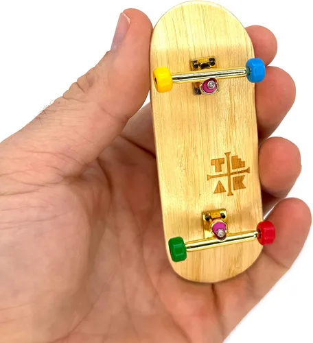 Miniatura 5 de Teak Tuning Diapasón Pro 34mm Completo - Totalmente Ensamblado con Componentes de Nivel Pro - Diapasón de Madera en Forma Pro (34x97mm), Ruedas