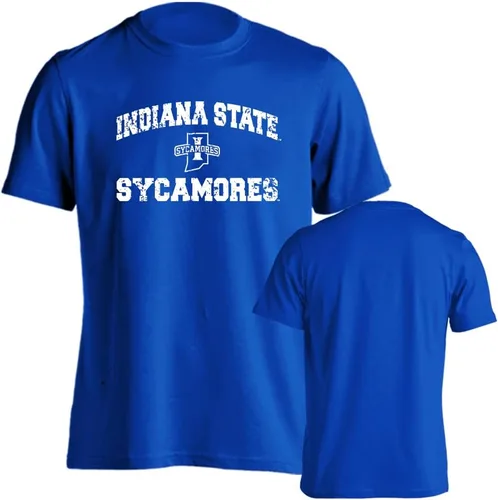 Miniatura 51 de Sport Your Gear NCAA Camiseta de manga corta retro con licencia oficial de aspecto desgastado para el día del juego, camiseta de espíritu deportivo