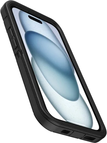Miniatura 6 de OtterBox Funda para iPhone 17e, iPhone 16e, iPhone 15, iPhone 14 y iPhone 13 Defender Series, color negro, sin pantalla, resistente y duradera