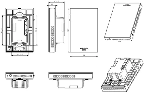Miniatura 2 de Termostato programable para calefacción radiante bajo el suelo de la casa, controlador de alfombra térmica para el hogar, auto-adaptación AC