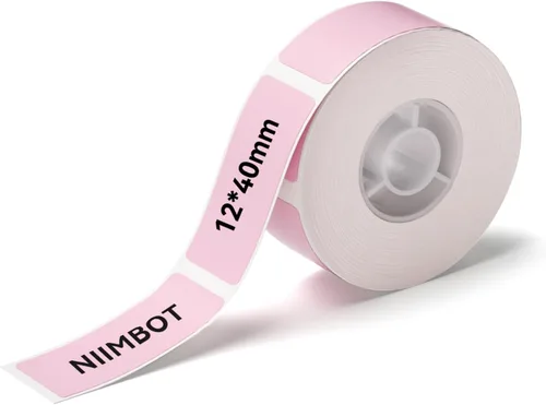 Miniatura 22 de Cinta para hacer etiquetas azul NIIMBOT para D11/D110/D101, 0.49" x 4.29" (12.5mm x 109mm), cinta de etiquetas térmica para reemplazo de cinta