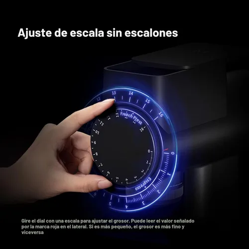 Miniatura 8 de TIMEMORE Sculptor 064S Molinillo de Granos de Café con Fresas Planas, Molinillo Eléctrico para Espresso con Ajuste de Grosor Sin Escalones, Adecuado