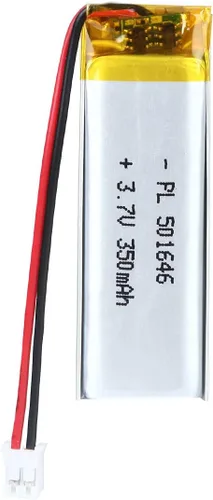 Miniatura 51 de 3.7V 100mAh Batería de Polímero de Iones de Litio Recargable Li-ion Li-Po con Conector 2P PH 2.0mm de Pitch