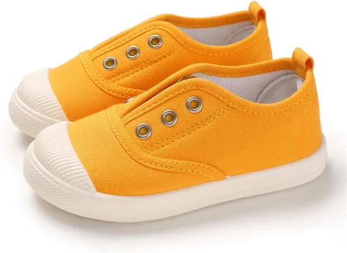 Miniatura 3 de E-FAK Toddler Shoes Boys Girls Canvas Sneaker Slip-On Kids Shoes Light Weight Fashion Casual Running Shoes(ToddleLittle KidsBaby)